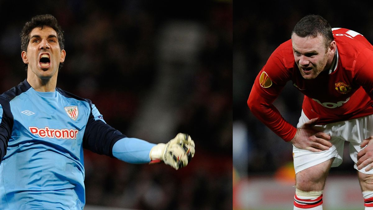 Gorka Iraizoz y Rooney Gorka Iraizoz y Rooney