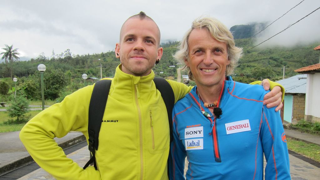 David Muñoz, un chef con vertigo descendiendo por una catarata