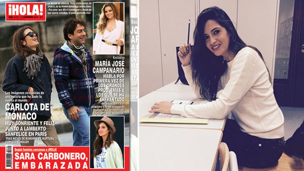 Oporto, año sabático...'Hola' confirma embarazo, y ¡nos parece buen momento!