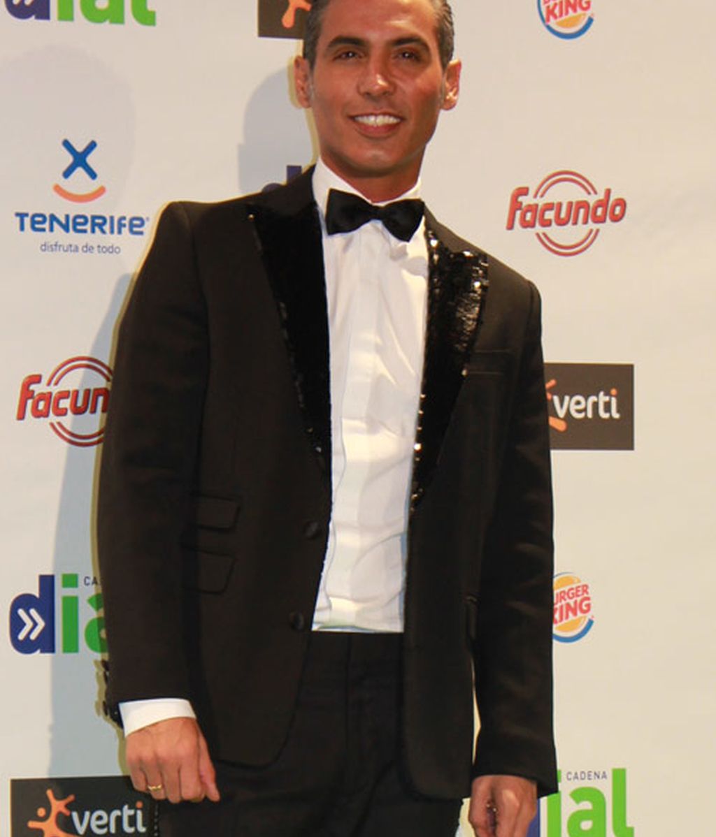 Famosos y premiados en el photocall de los Premios Cadena Dial