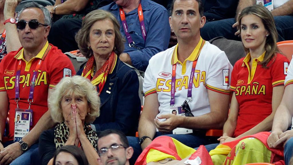 Los príncipes apoyan el deporte español