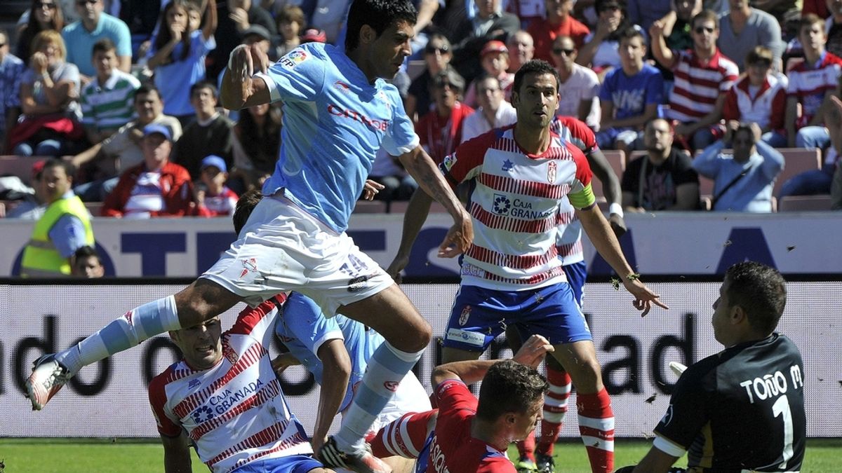 El Granada gana al Celta por 2 goles a 1. Foto: EFE.