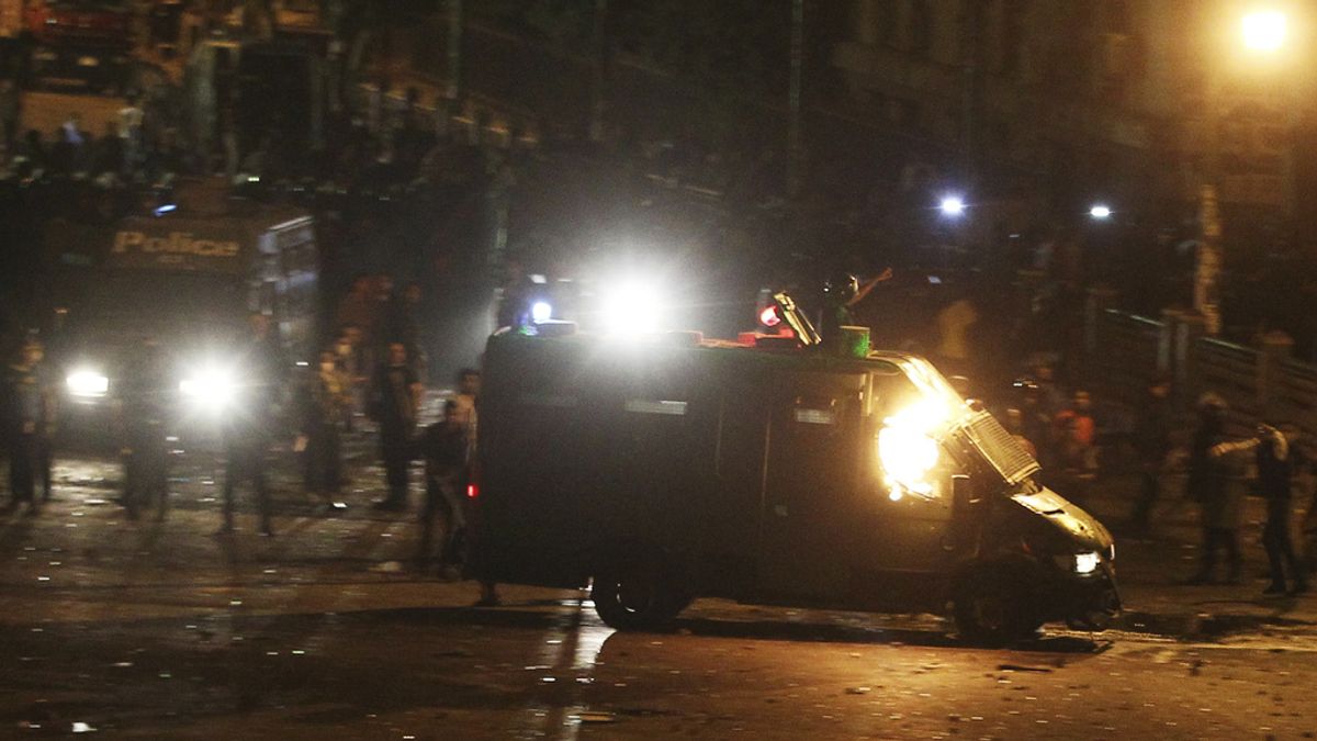 44 heridos durante los disturbios de este sábado en Egipto