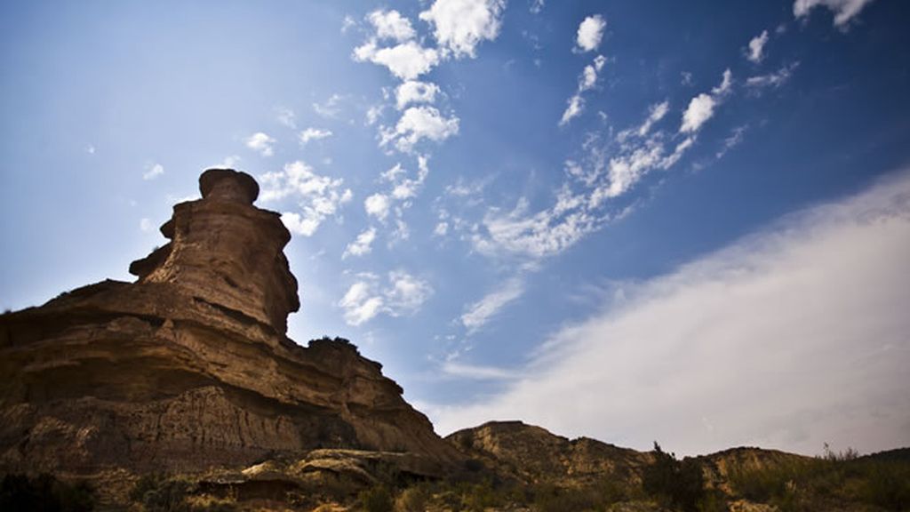 Los Monegros es la vista elegida por José Luis Gil