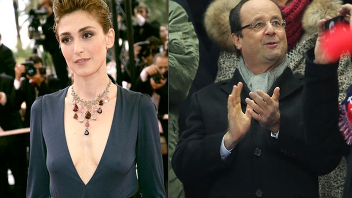 Julie Gayet y François Hollande