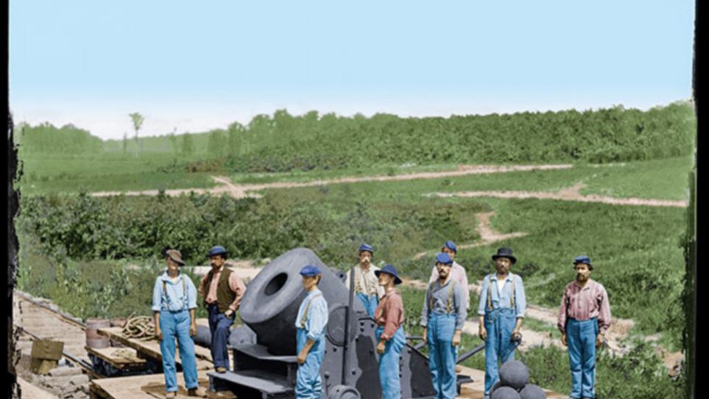 La Guerra de Secesión de EEUU en color