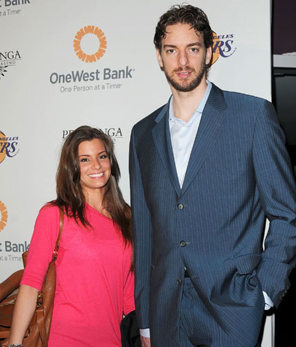 Gasol y Silvia López: año y medio de amor