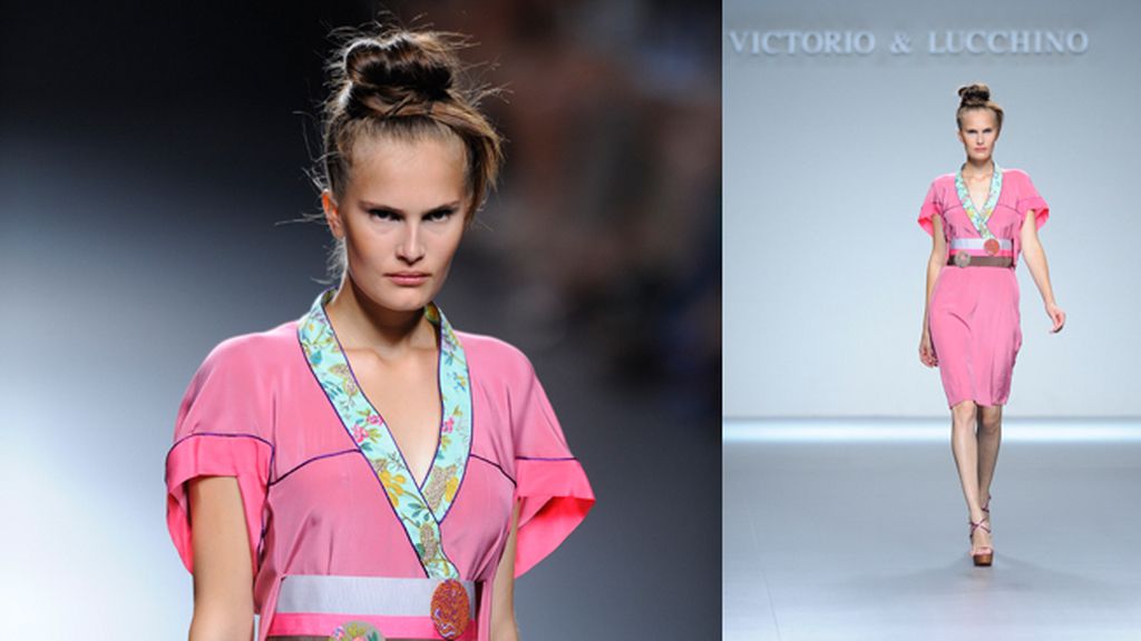 Vittorio&Lucchino, gasa, seda y raso de colores