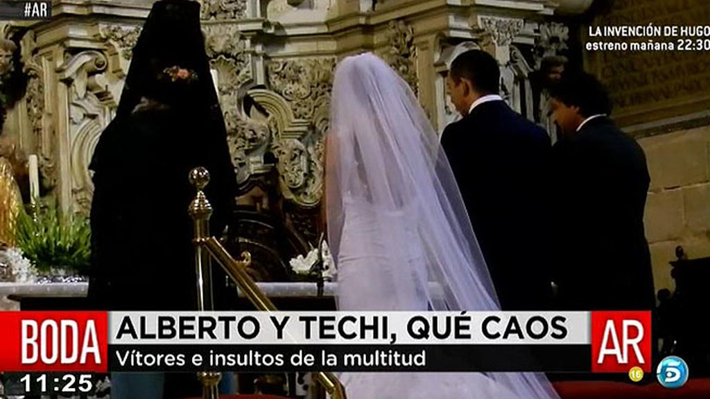 La pareja se casó por la iglesia en Sanlúcar de Barrameda