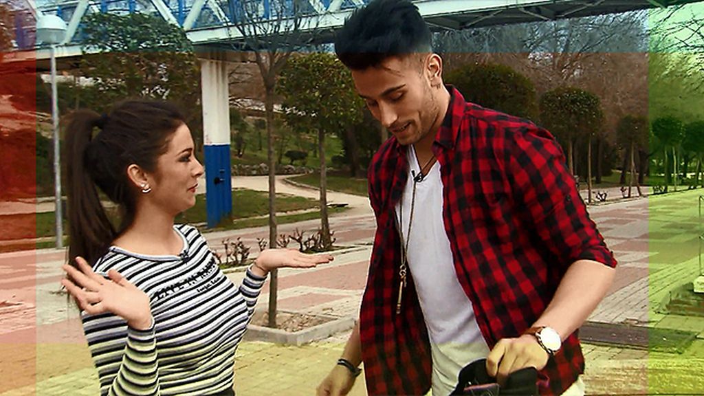 Ruth rechaza el beso de Ángel