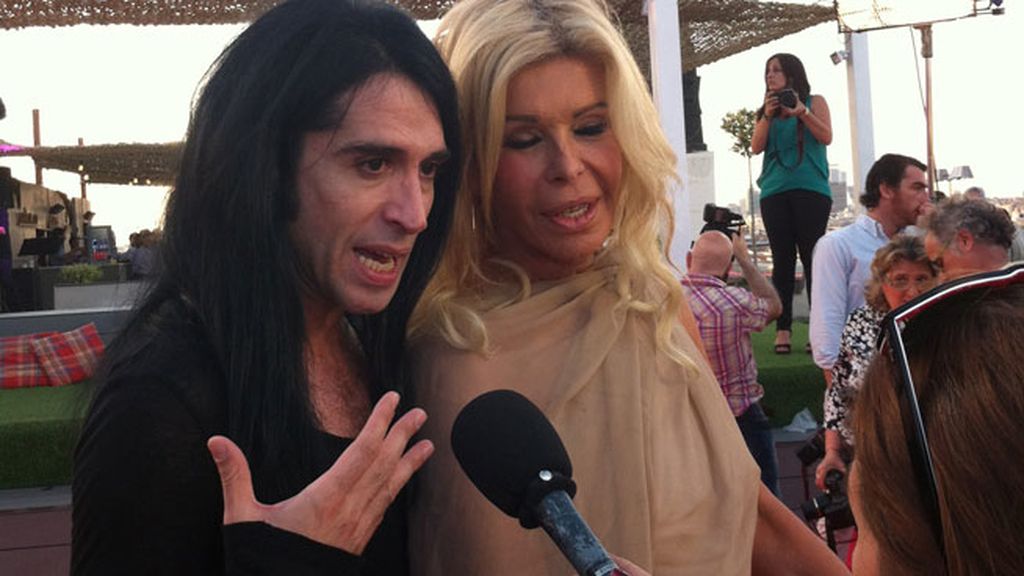 Mario Vaquerizo y Bibiana no se separaron ni un minuto