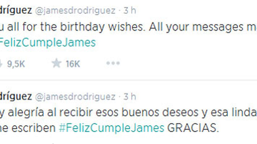 gracias james