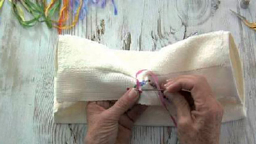 Tricotosas 32: Toallas bordadas