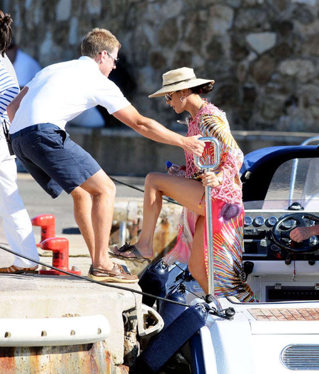Catherine Zeta-Jones y Michael Douglas recuperan fuerzas en Saint Tropez