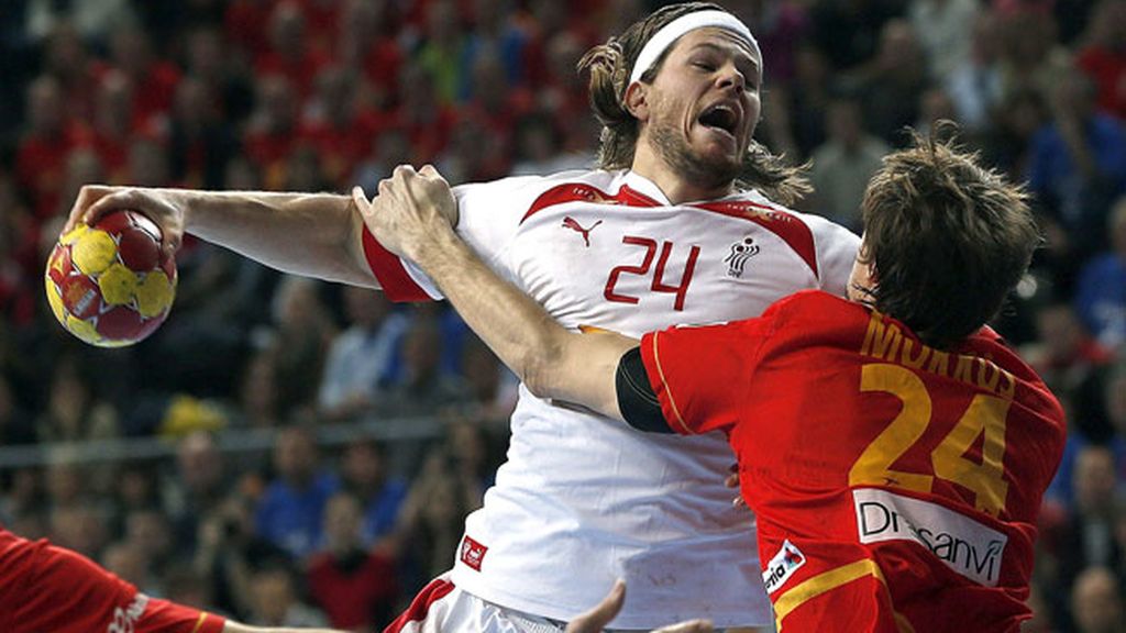 Final de balonmano España-Dinamarca