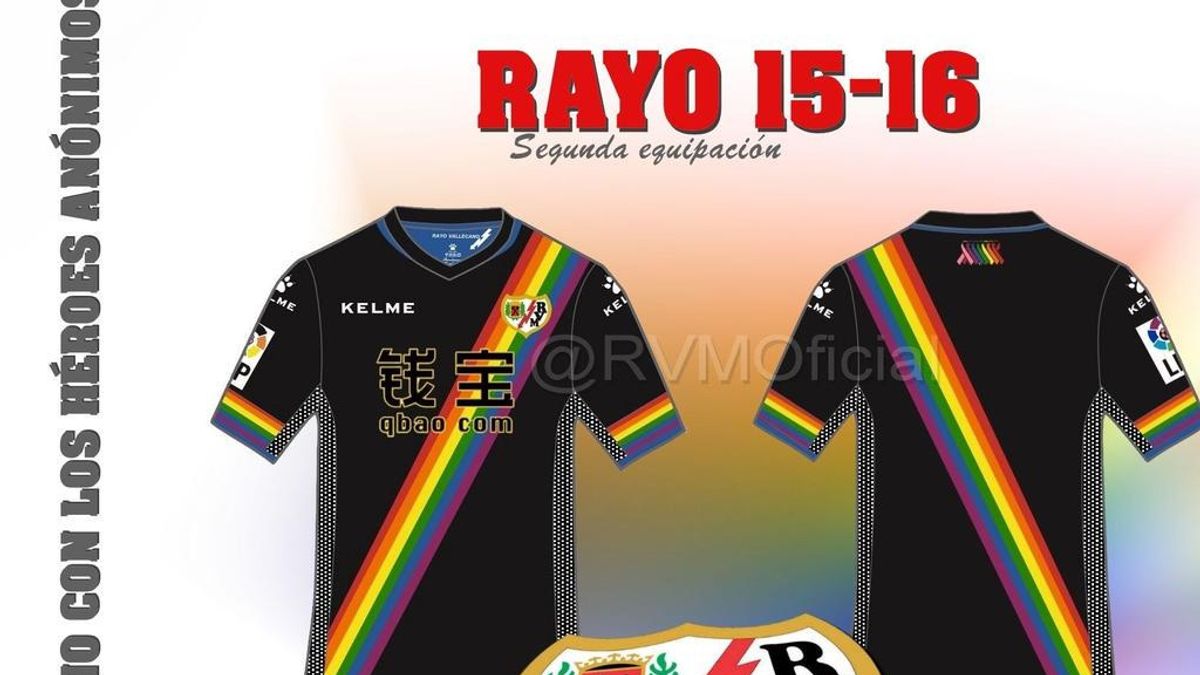 Segunda equipación solidaria del Rayo Vallecano