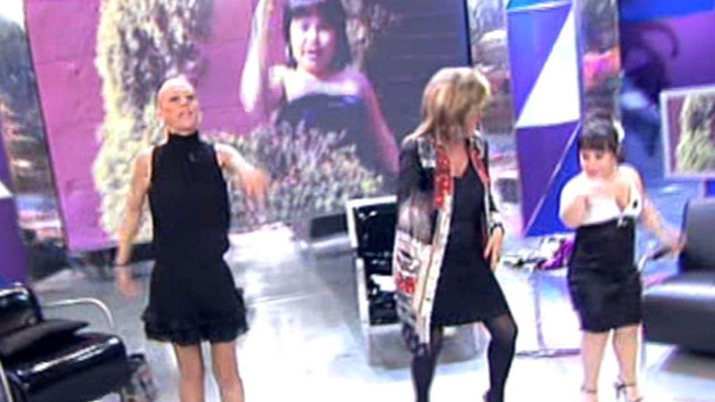 Chiqui, Belén y Lydia bailan 'Mama Chicho'