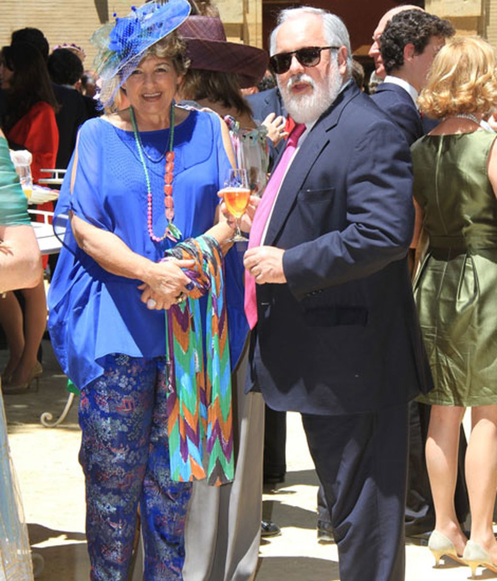 El Ministro de Agricultura, Miguel Arias Cañete, iba de parte del novio