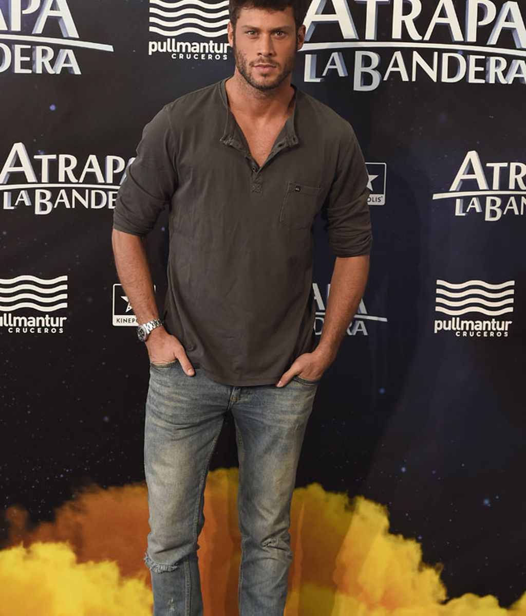 El actor José Lamuño, con look casual