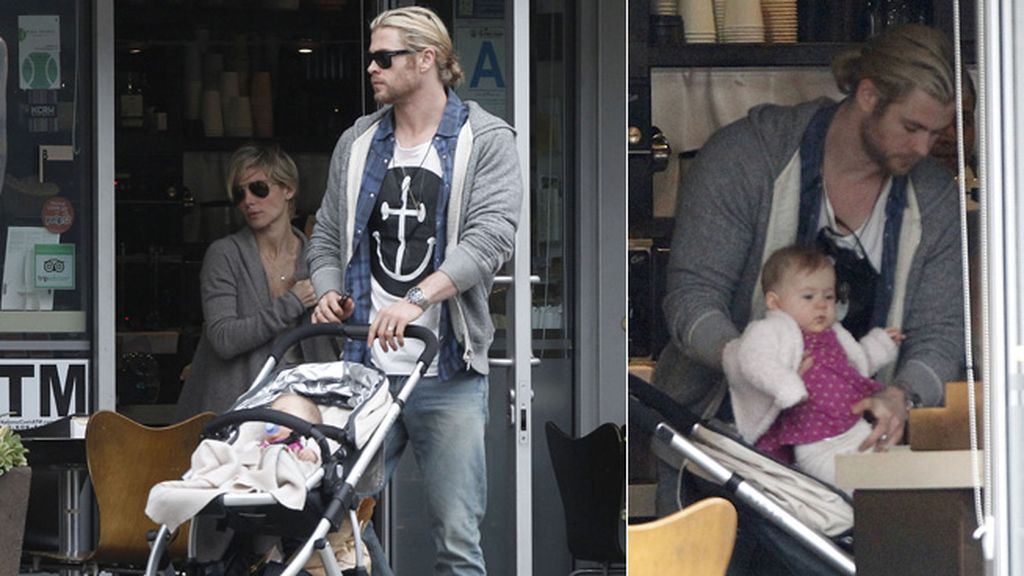 A Chris se le cae la baba con su hija