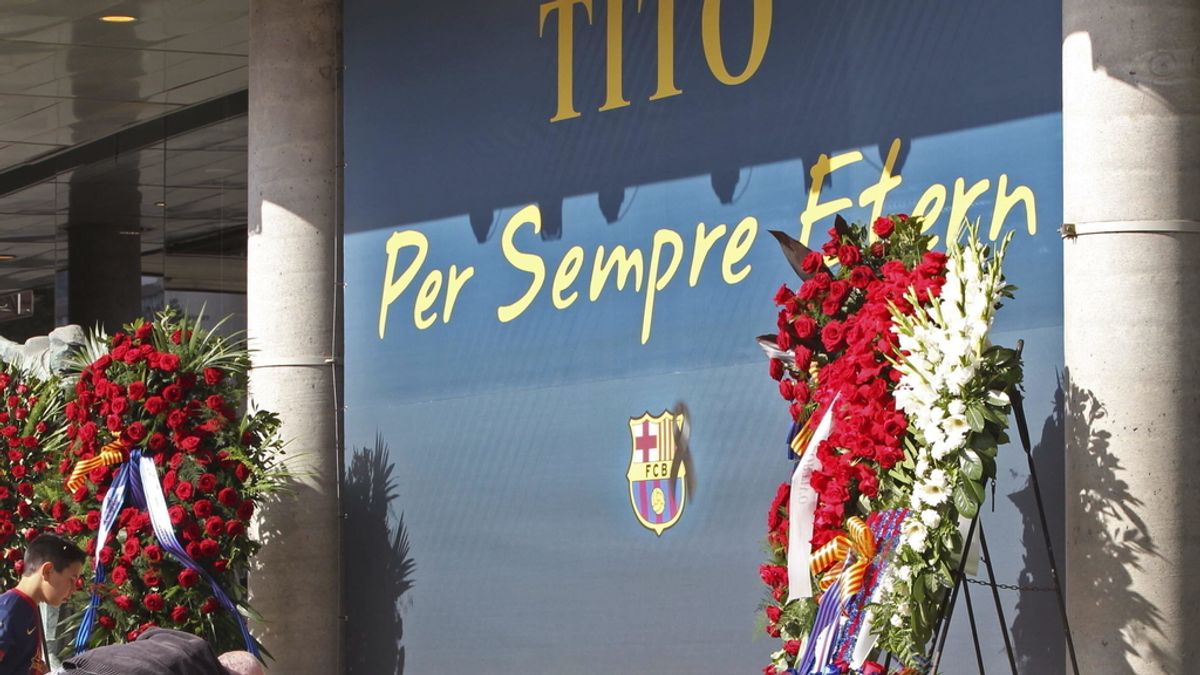 Homenaje a Tito Vilanova