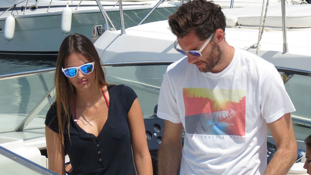 Helen Lindes y Rudy Fernández disfutan de su amor en Ibiza