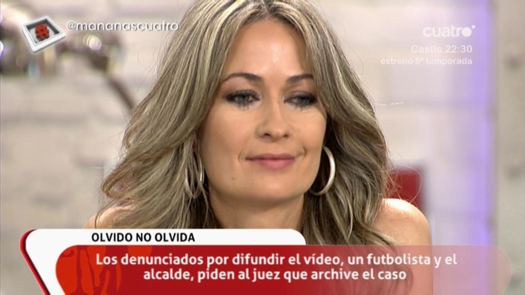 La fotos de Olvido Hormigos, en 'Las mañanas'