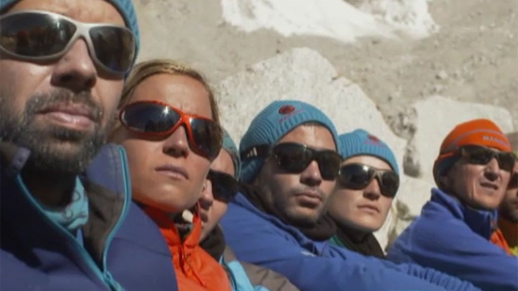 Las mejores imágenes de 'Desafío Everest': La Barrera de la Muerte
