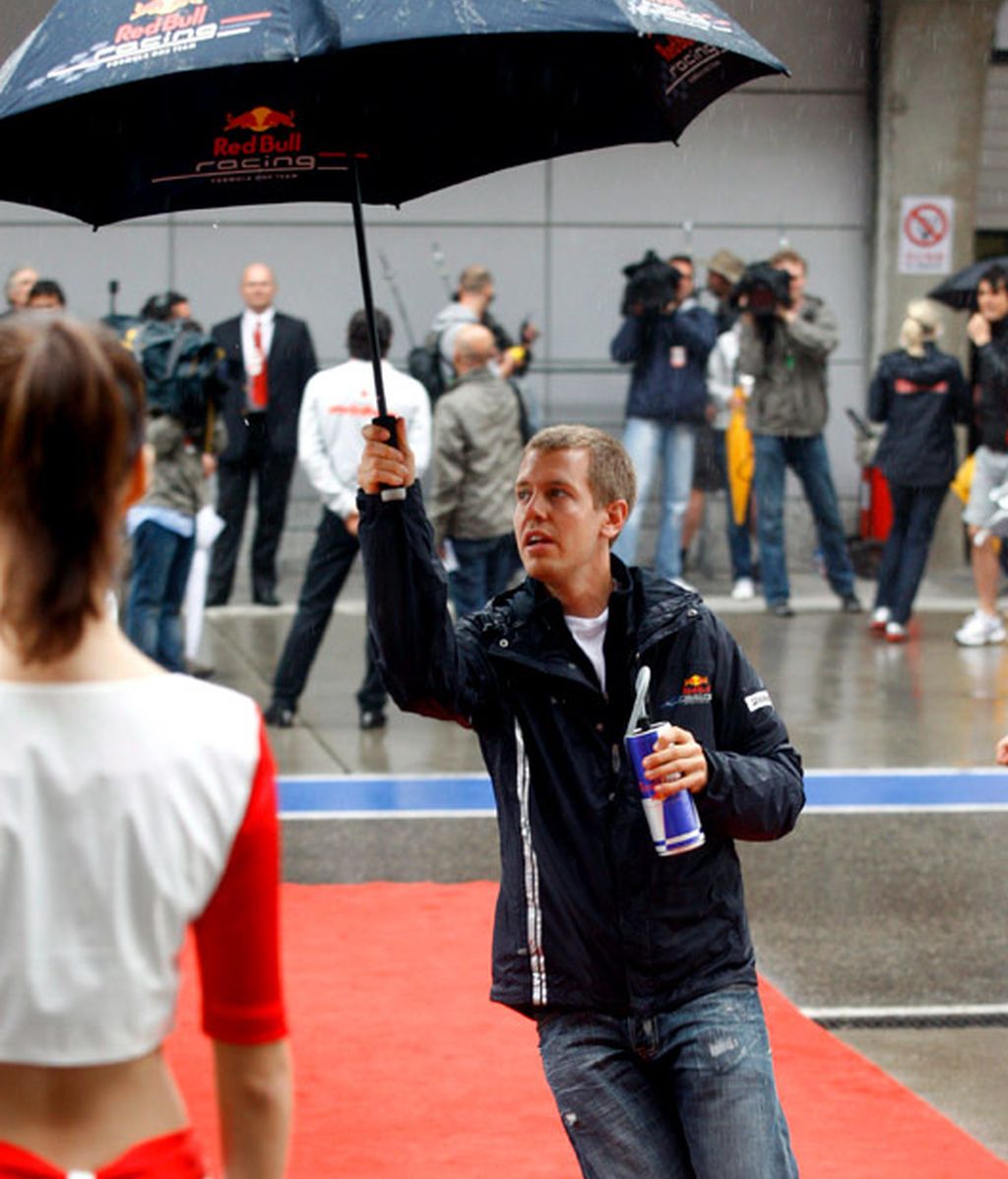 VETTEL llega a la cARRERA