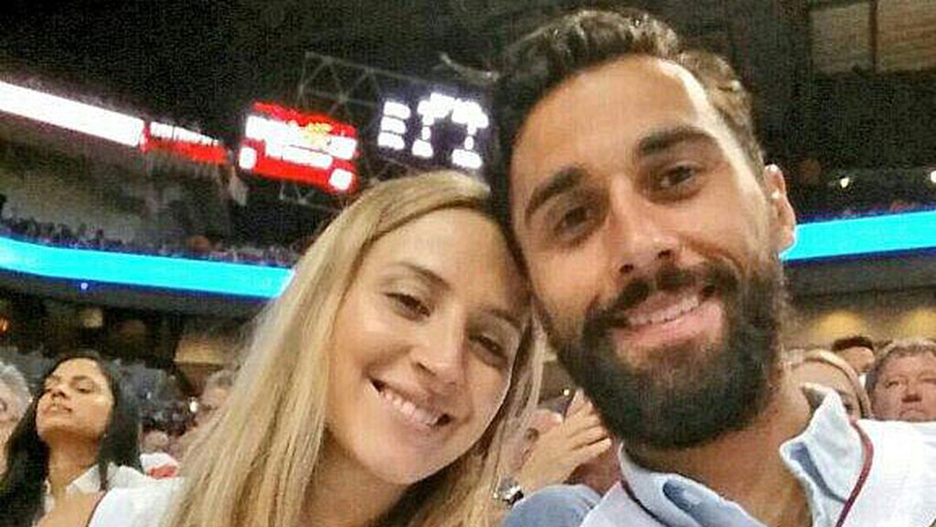Arbeloa viendo la final de la NBA