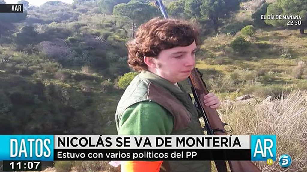 Imágenes exclusivas: F. Nicolás se va de montería a Alcántara con miembros del PP