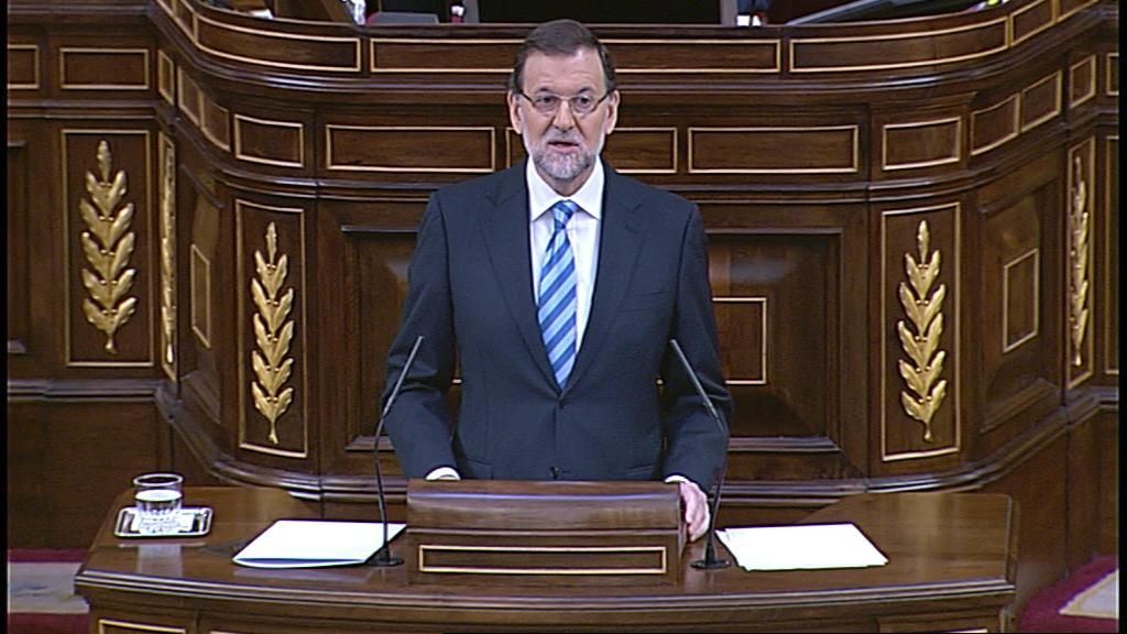 Rajoy muestra su optimismo en el Debate sobre el Estado de la Nación Rajoy muestra su optimismo en el Debate sobre el Estado de la Nación