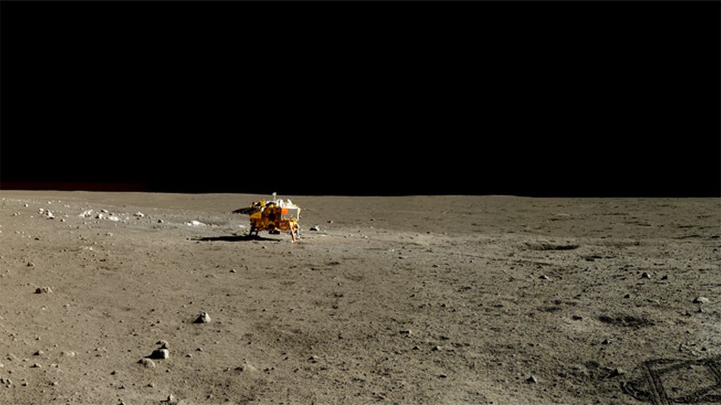 Primeras imágenes en HD de la misión de China en la Luna