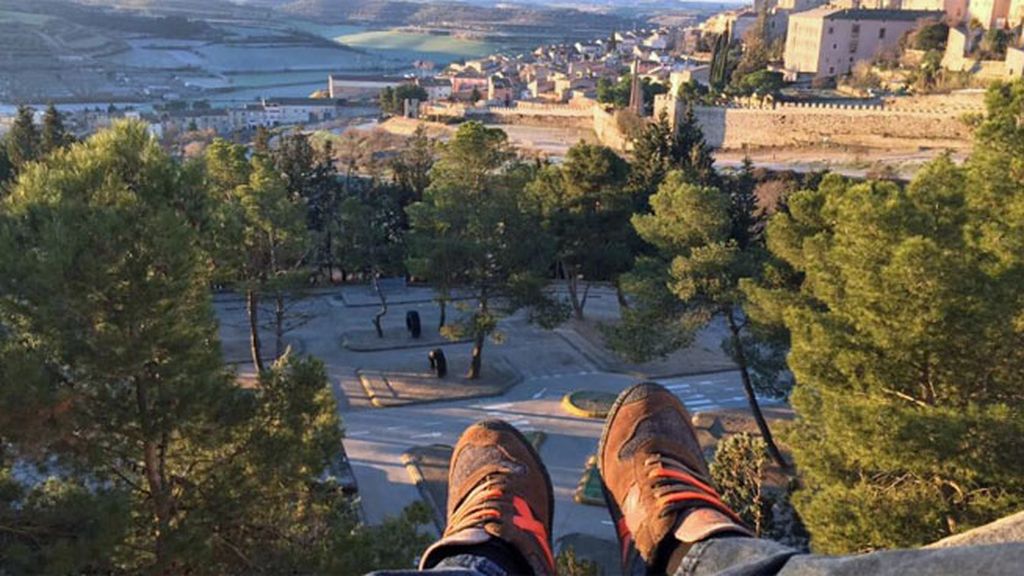 Descanso en familia en su Cervera natal