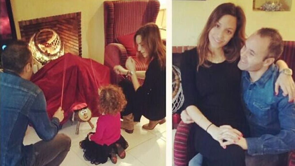 'Caga tió' también para Valeria, hija de Anna Ortiz y Andrés Iniesta