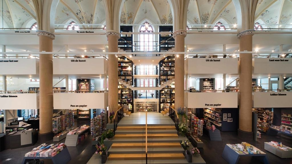 La Iglesia convertida en librería