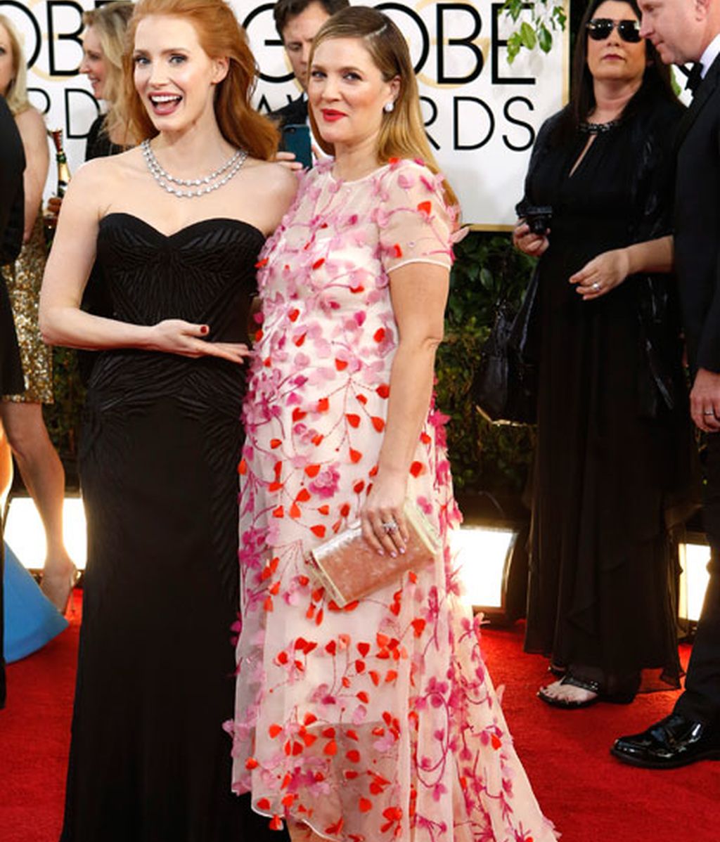Jessica Chastain y Drew Barrymore