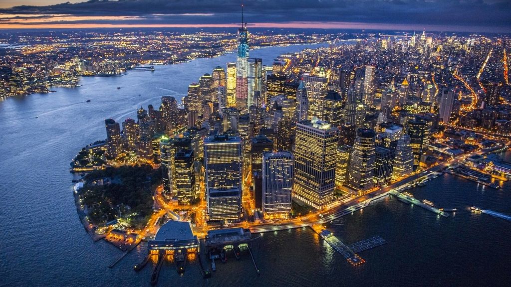 Manhattan a vista de pájaro