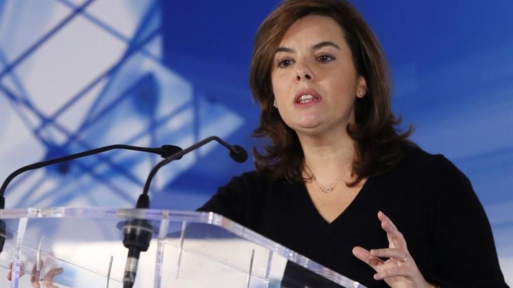 Soraya Sáenz de Santamaría, vicepresidenta del Gobierno