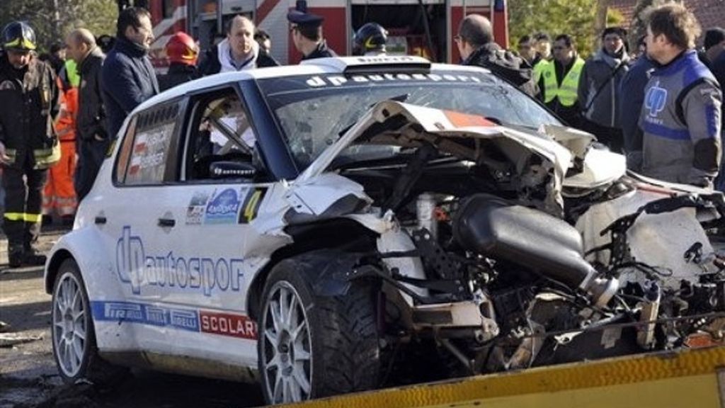 Grave accidente de Robert Kubica