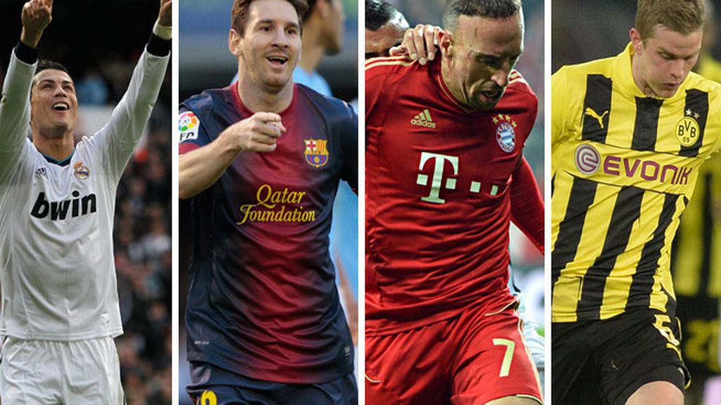 Real Madrid, Barça, Bayern y Borussia por un puesto en la final de la Champions Real Madrid, Barça, Bayern y Borussia por un puesto en la final de la Champions