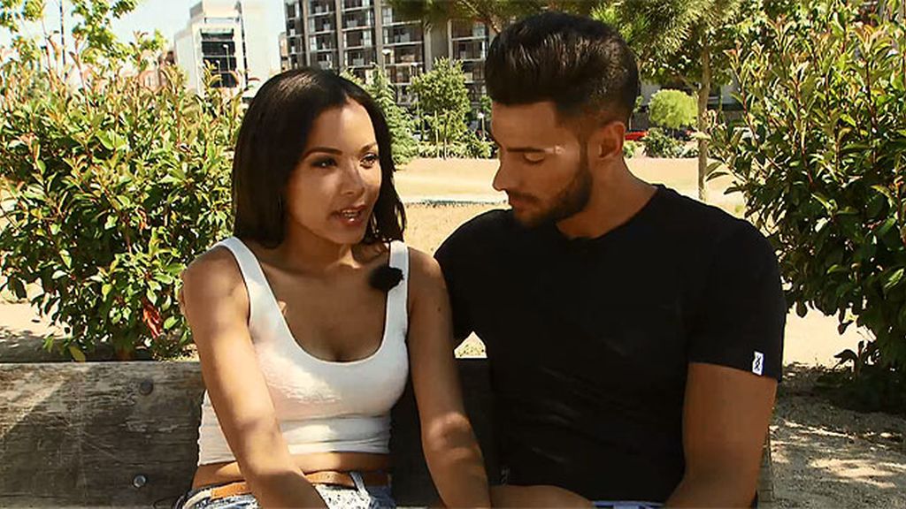 Nueve minutos hablando y uno besándose