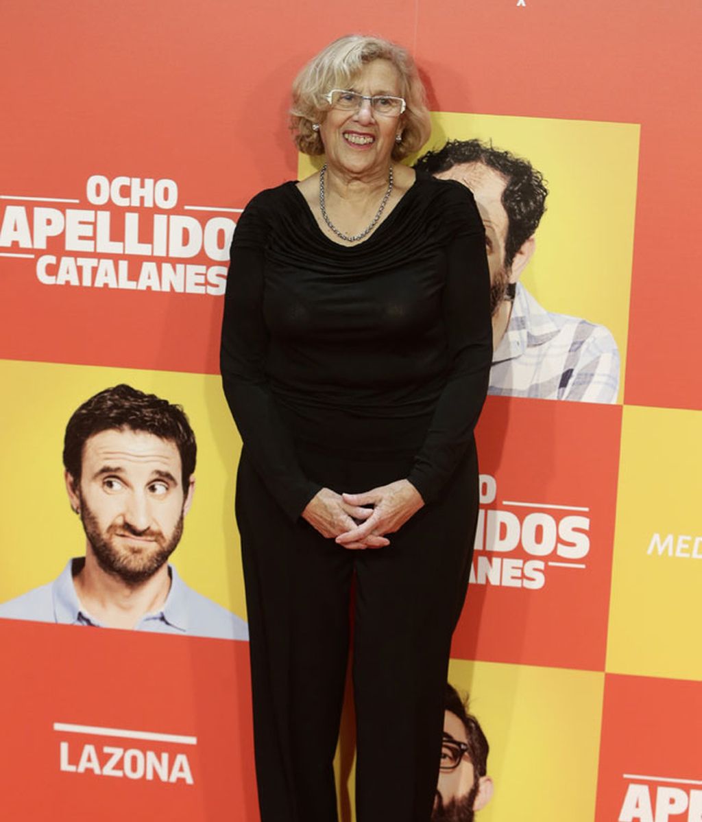 Pablo Iglesias, Carmena, Villacís... políticos en la premiere de 'Ocho apellidos catalanes'