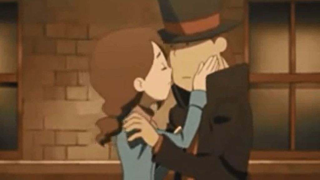 Hershel y Claire (El profesor Layton y el futuro perdido)