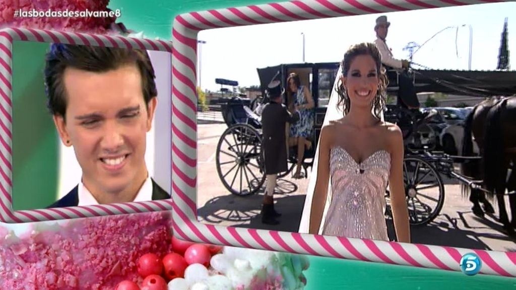 En un coche de caballos