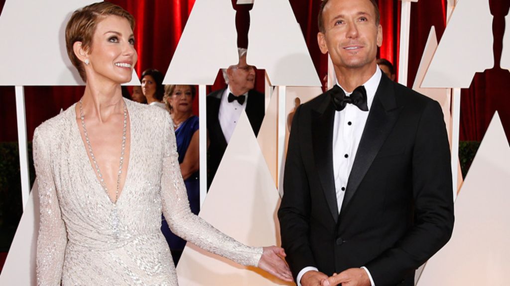 Tim McGraw y su mujer Faith Hill