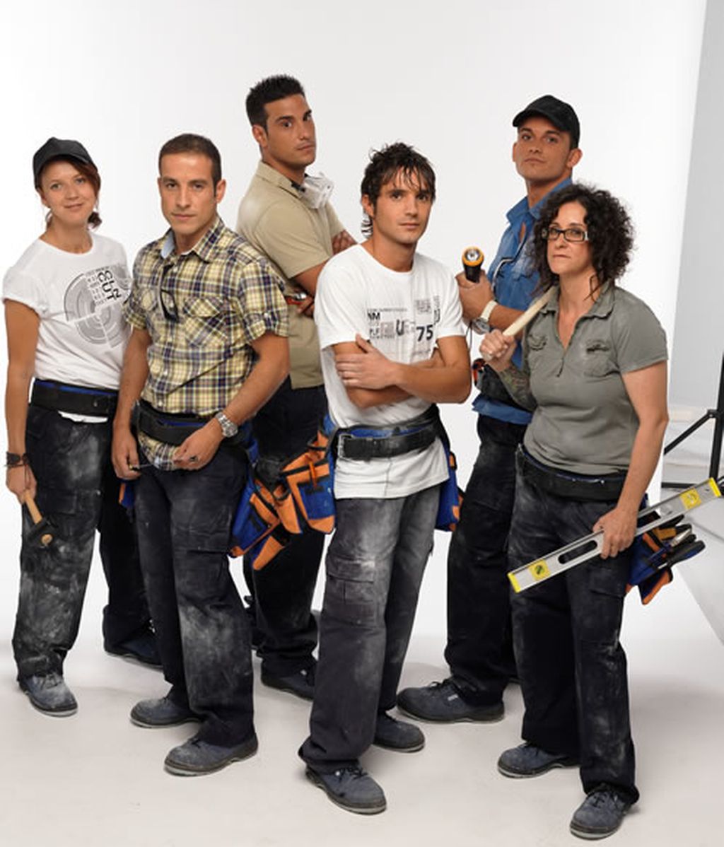 Los jefes de obra y la cuadrilla