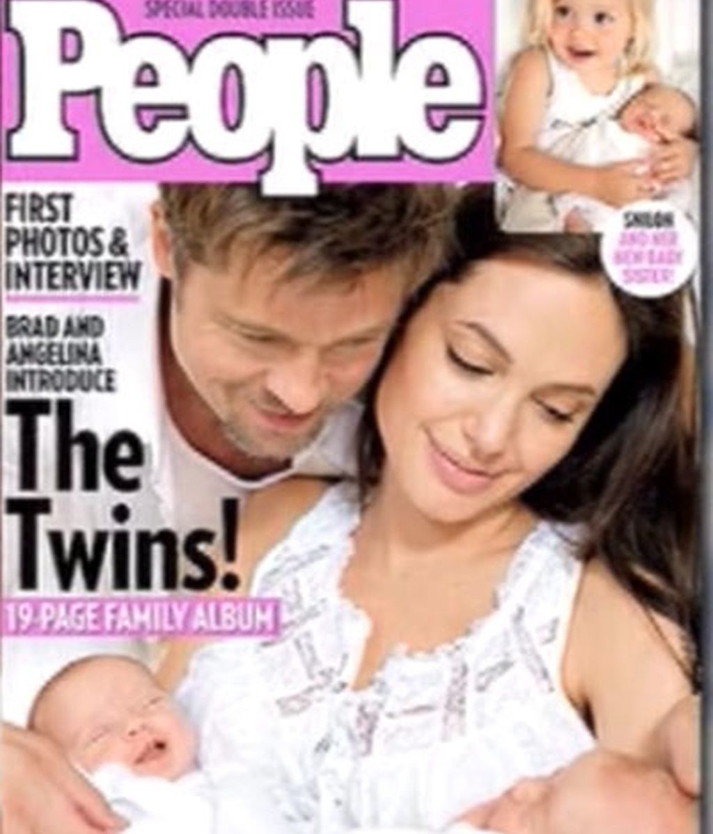 Angelina Jolie vende la exclusiva de su maternidad
