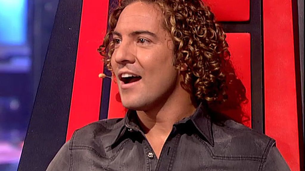 Si la cara es el espejo del alma, Bisbal está lleno de emociones