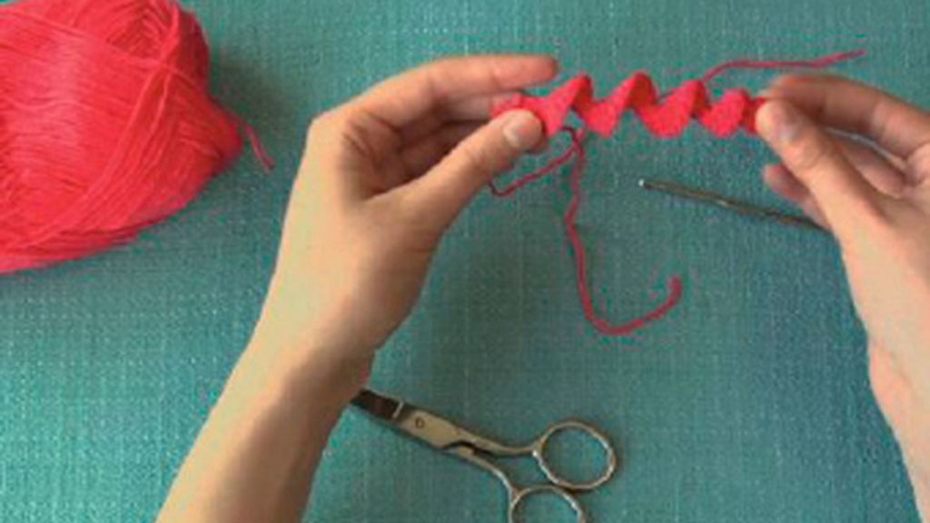 Tricotosas 33: Broche de ganchillo